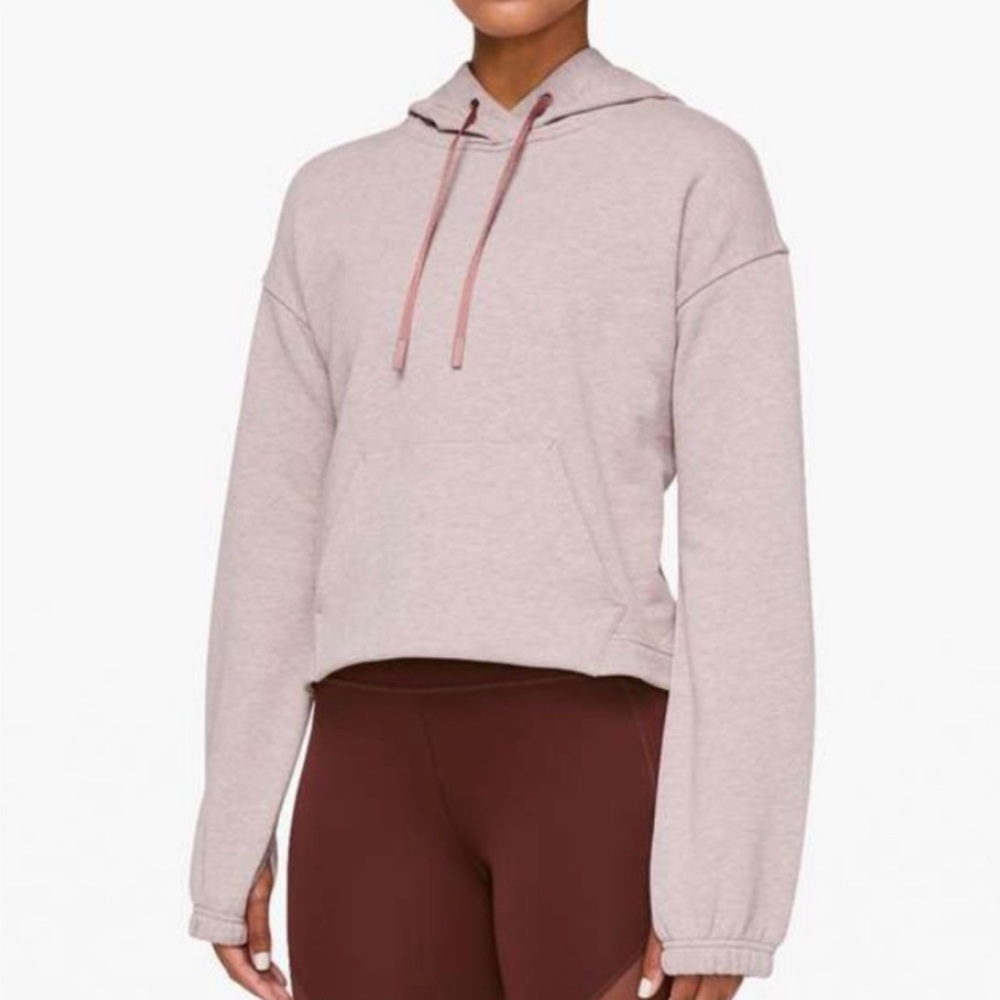 Lululemon Pullover Cropped Hoodie